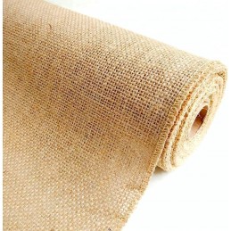 Linear Jute Canvas-tyg -...