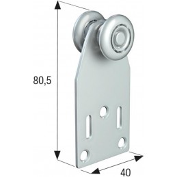 Sliding pulleys with 2...